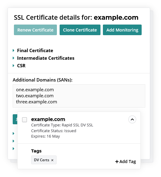 SSL screenshot